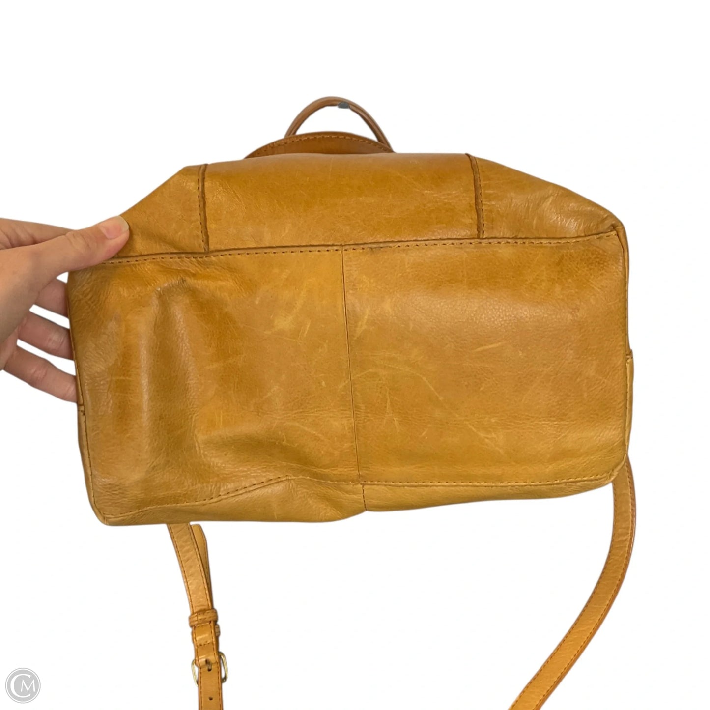 Crossbody Leather By Cmc, Size: Medium