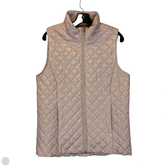 Vest Puffer & Quilted By Banana Republic In Pink, Size: M
