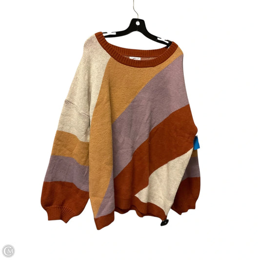 Sweater By Chicsoul In Multi-colored, Size: 2x