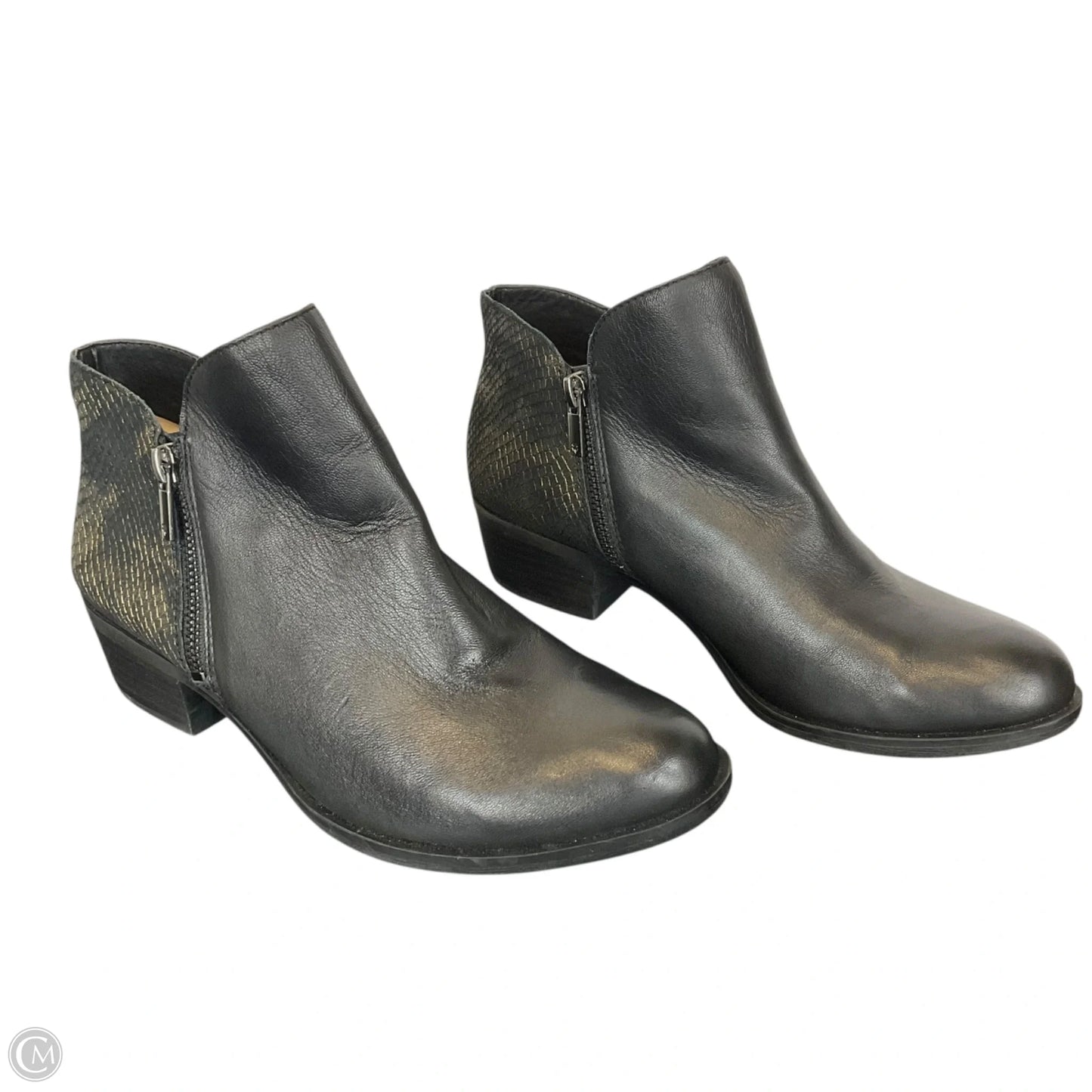 Boots Ankle Flats By Lucky Brand In Black, Size: 10