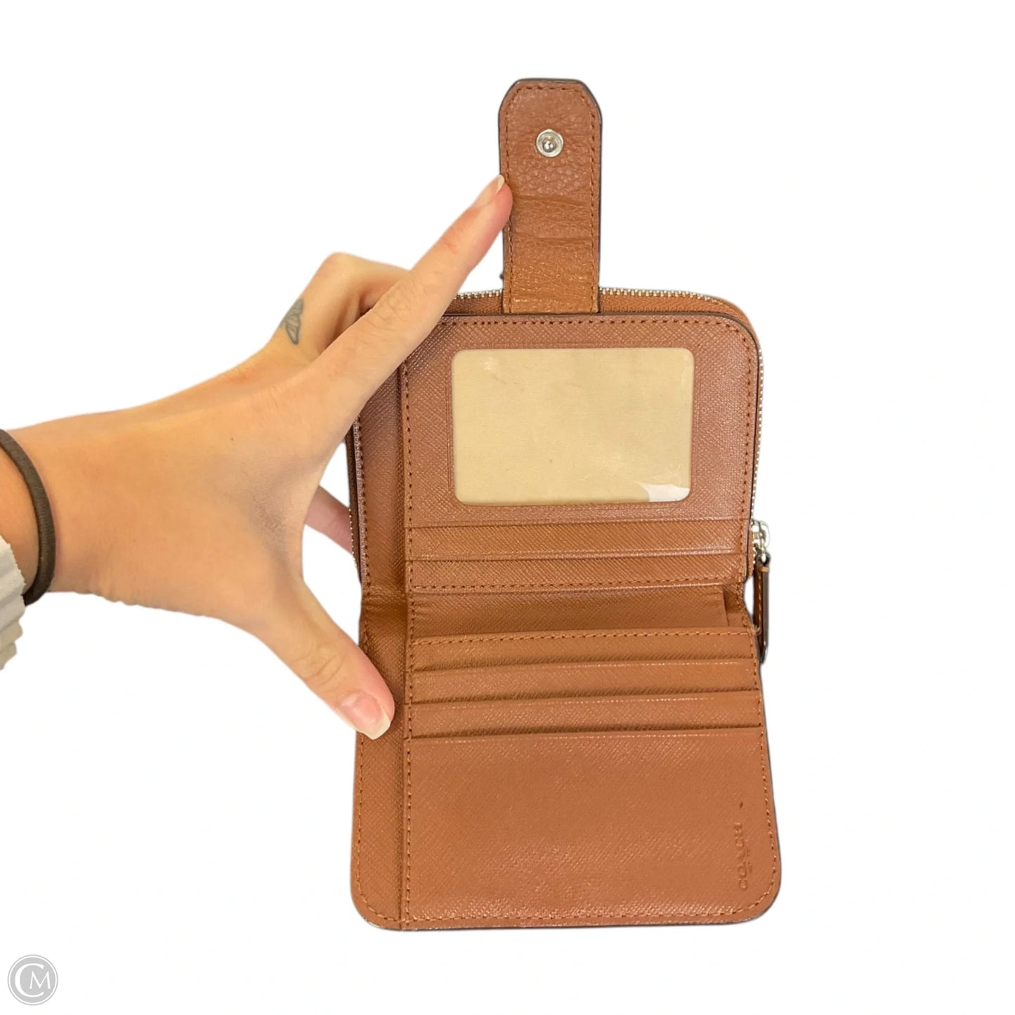 Wallet Designer By Coach, Size: Small