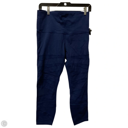 Athletic Leggings By Lululemon In Blue, Size: 8