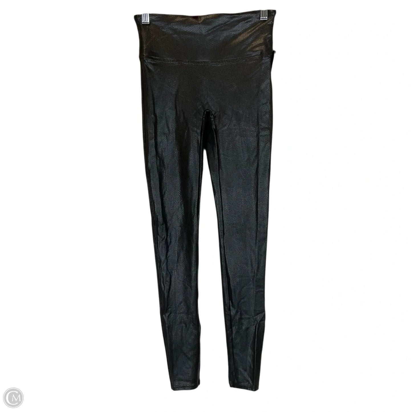 Athletic Leggings By Spanx In Grey, Size: S