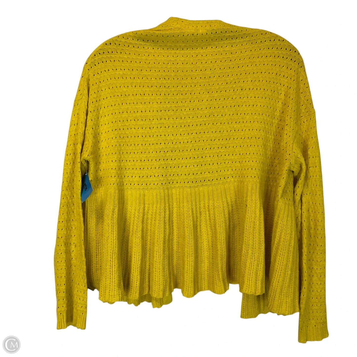 Cardigan By Moth In Yellow, Size: Xs