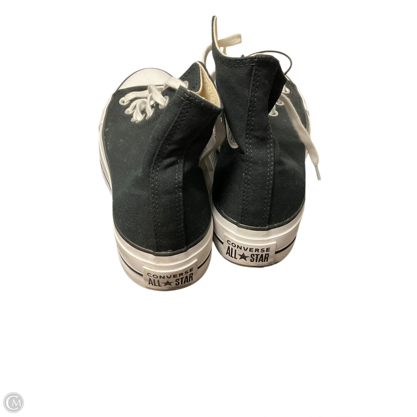 Shoes Sneakers By Converse In Black, Size: 8