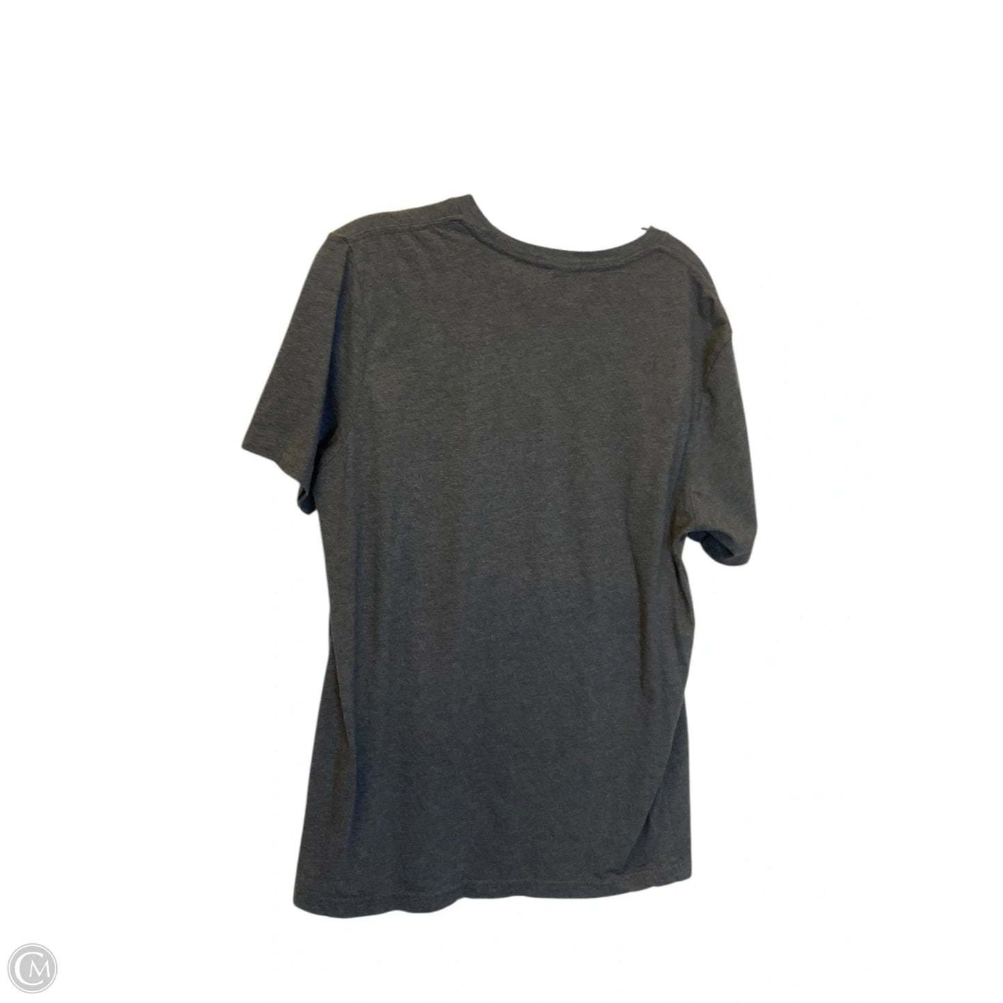 Top Short Sleeve Basic By Bella + Canvas In Grey, Size: L