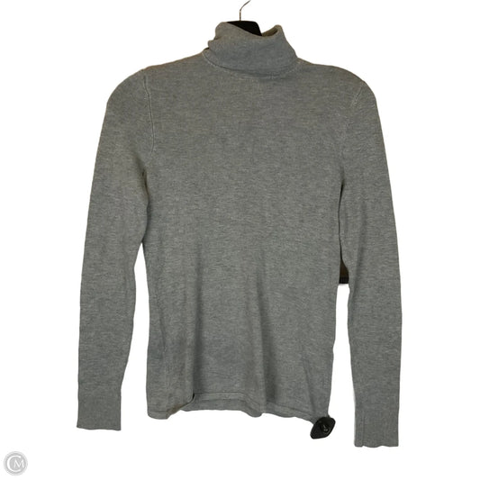 Top Long Sleeve By White House Black Market In Grey, Size: Xs
