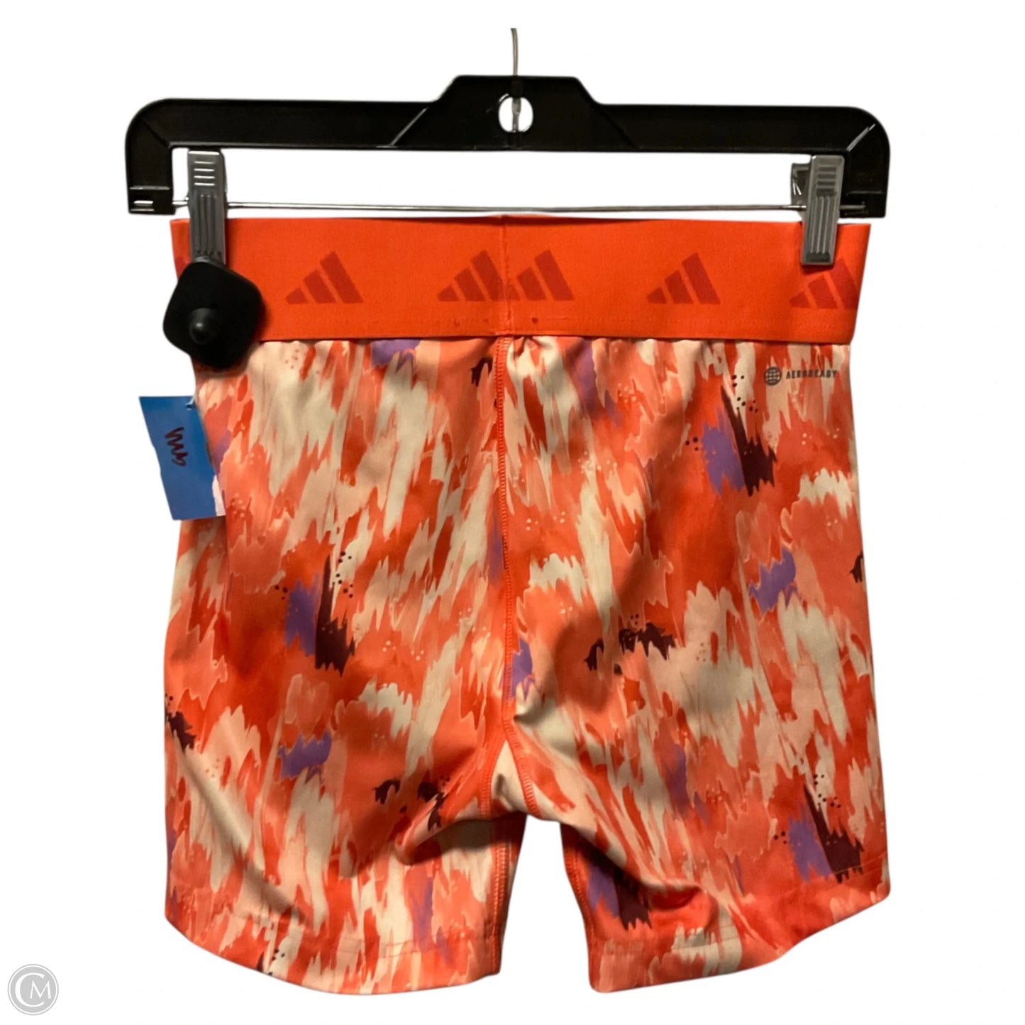Athletic Shorts By Adidas In Orange, Size: S