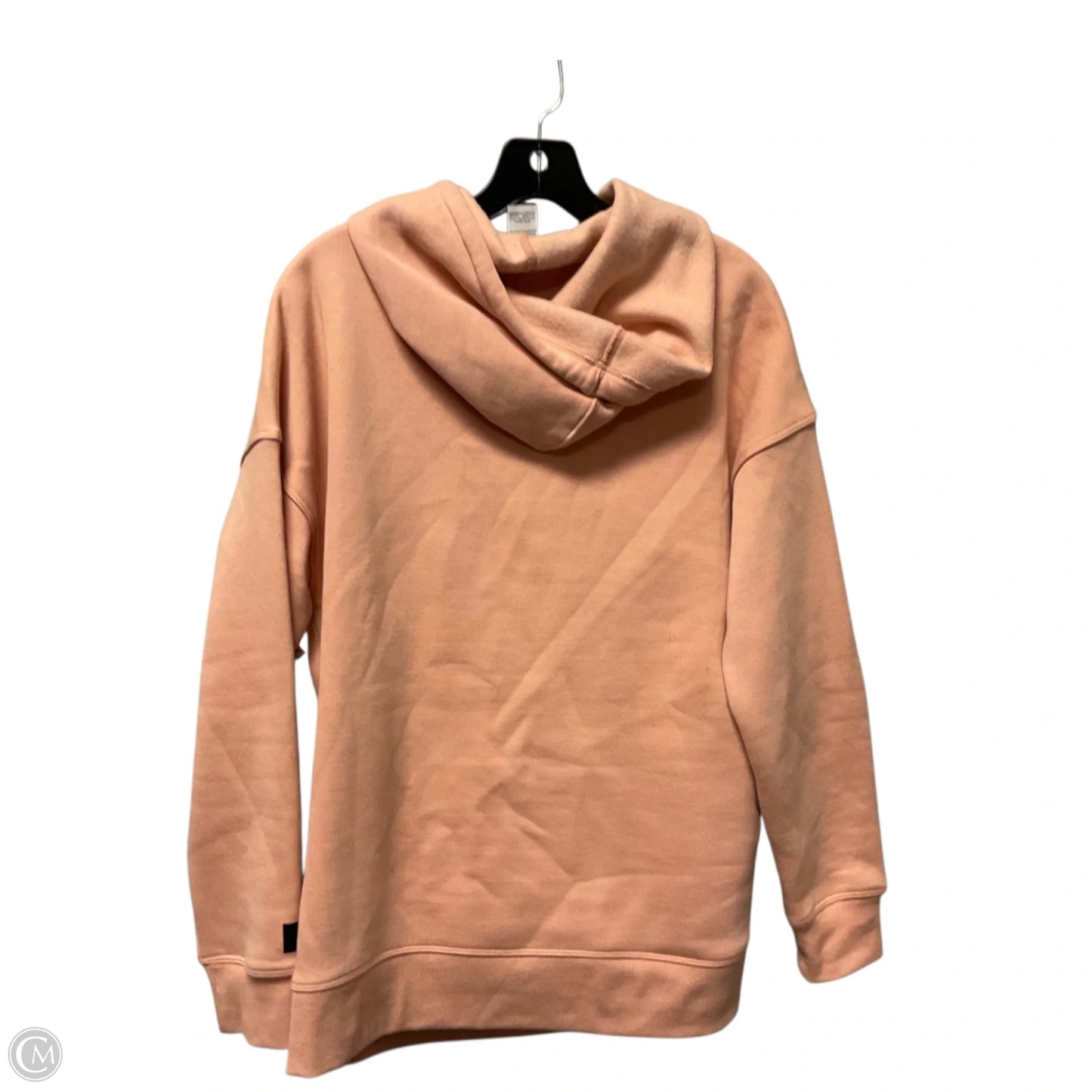 Sweatshirt Hoodie By Reebok In Orange, Size: M