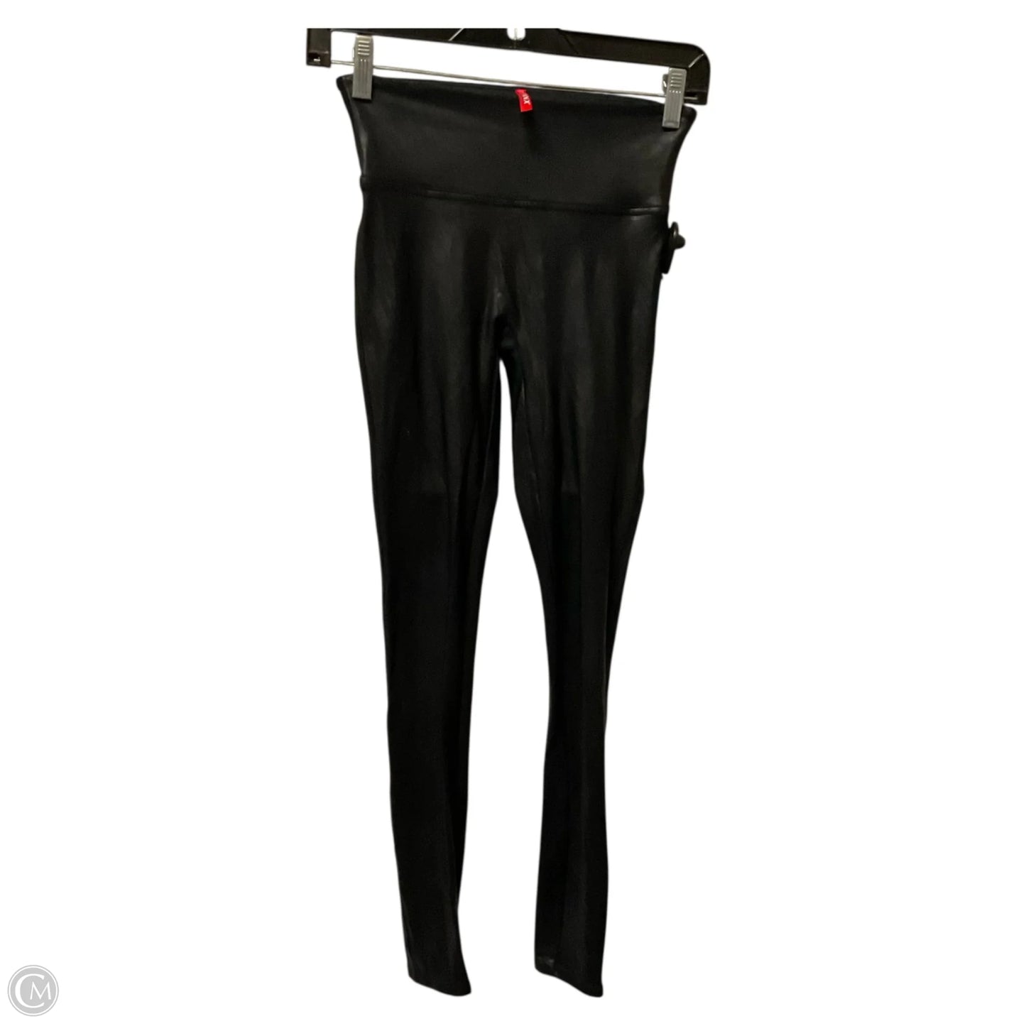 Athletic Leggings By Spanx In Black, Size: Xs