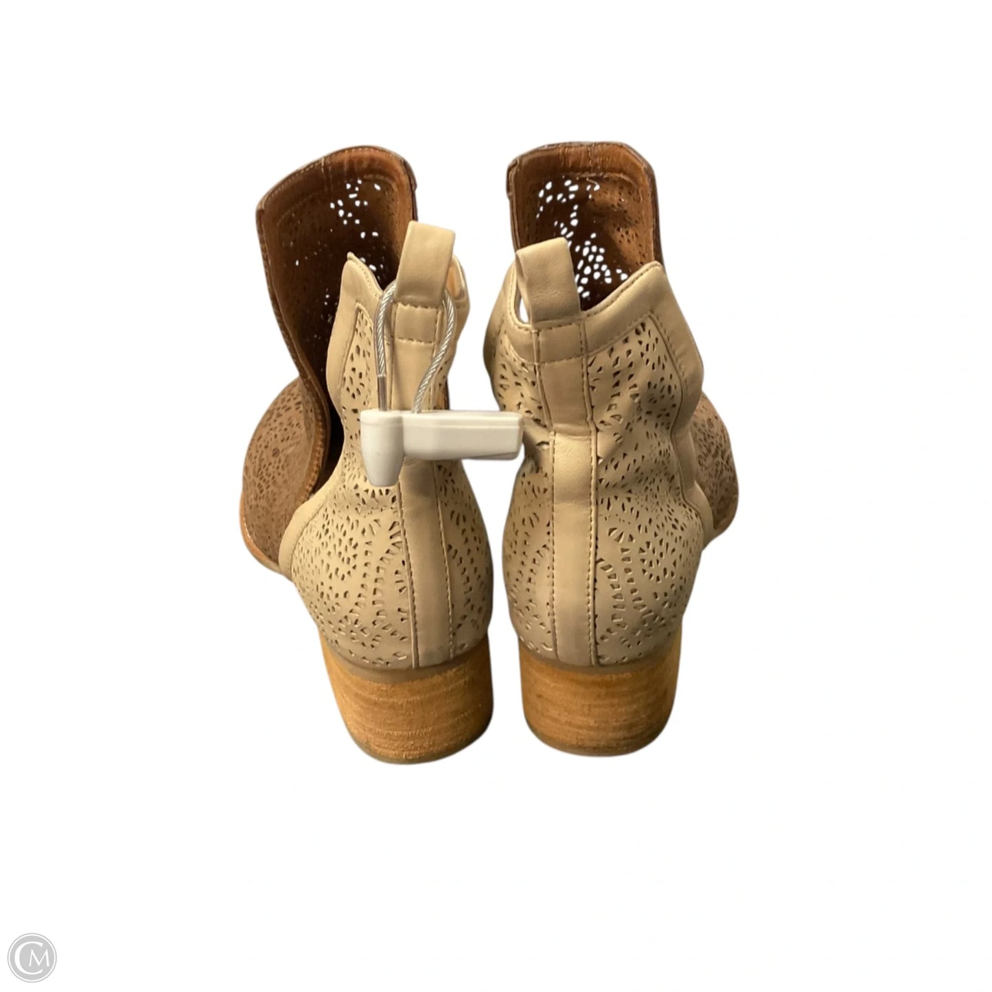 Boots Ankle Flats By Jeffrey Campbell In Brown, Size: 9.5