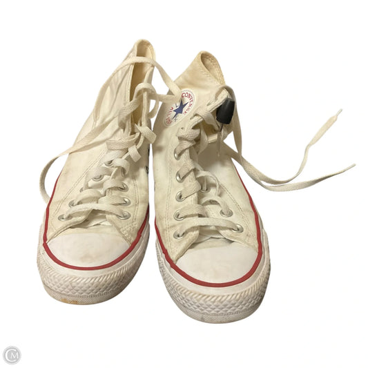 Shoes Sneakers By Converse In White, Size: 8.5