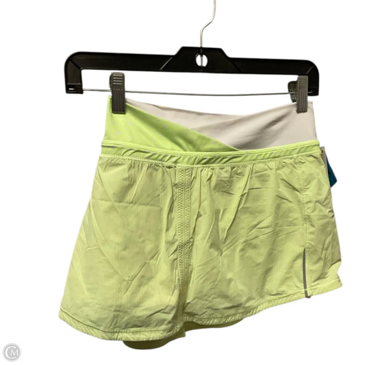 Athletic Skort By Lululemon In Green, Size: M