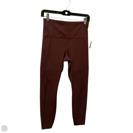 Athletic Leggings By Athleta In Red, Size: M