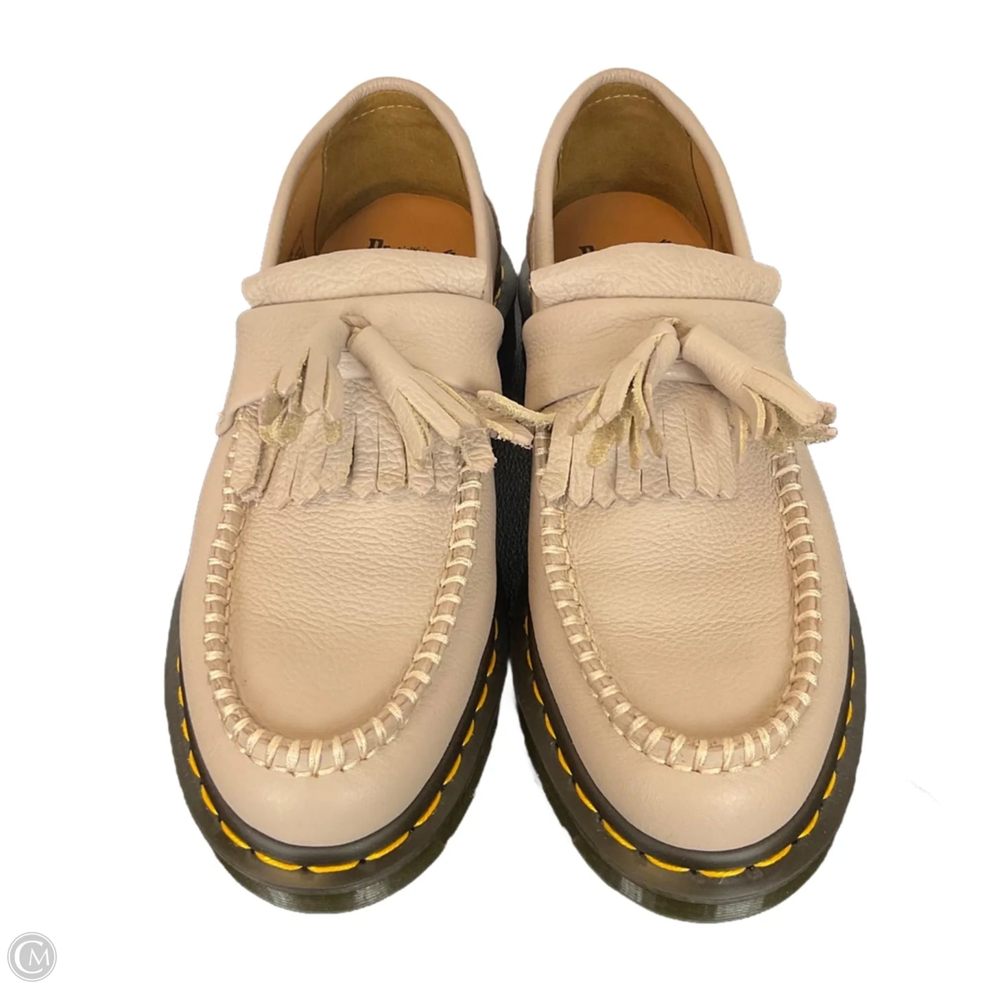 Shoes Flats By Dr Martens In Taupe, Size: 8