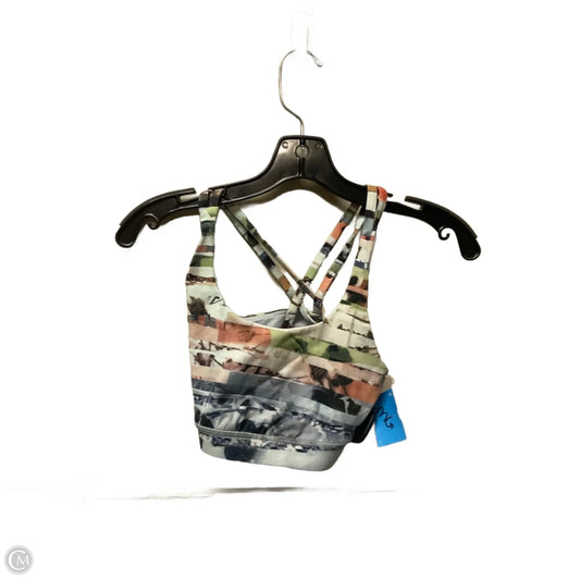 Athletic Bra By Lululemon In Multi-colored, Size: 4