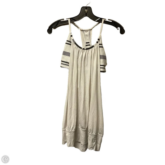 Athletic Tank Top By Lululemon In White, Size: 4