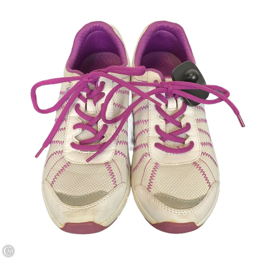 Shoes Athletic By Vionic In Purple & White, Size: 7