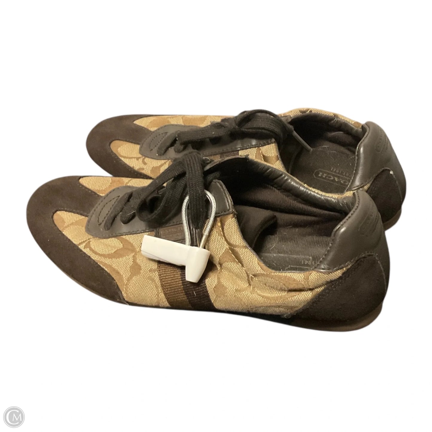 Shoes Designer By Coach In Brown, Size: 8