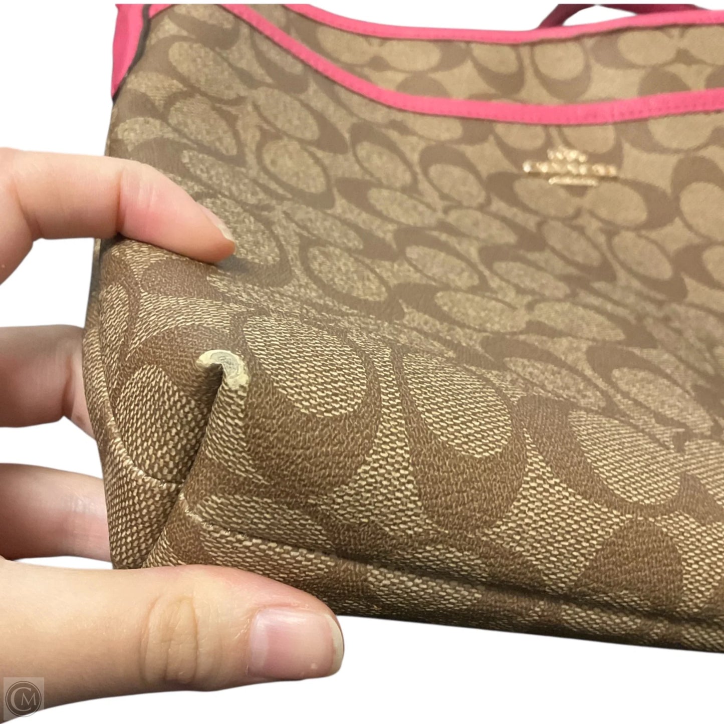 Crossbody Designer By Coach, Size: Large