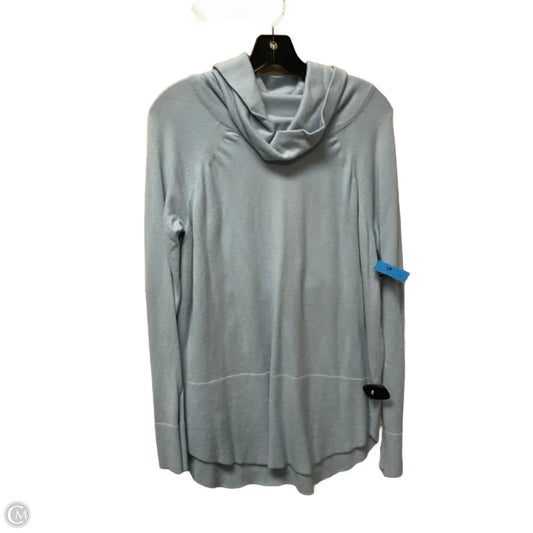 Top Long Sleeve By Cyrus In Blue, Size: L