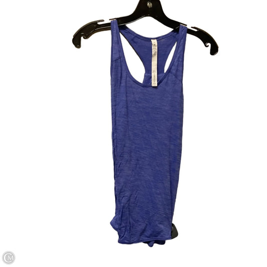 Athletic Tank Top By Lululemon In Purple, Size: 4