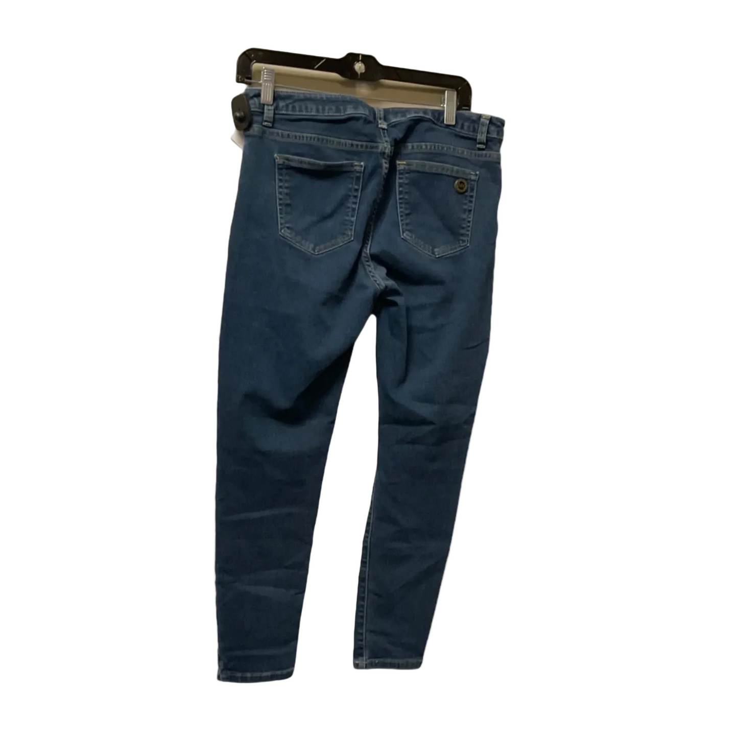 Jeans Skinny By Michael By Michael Kors In Blue Denim, Size: 10