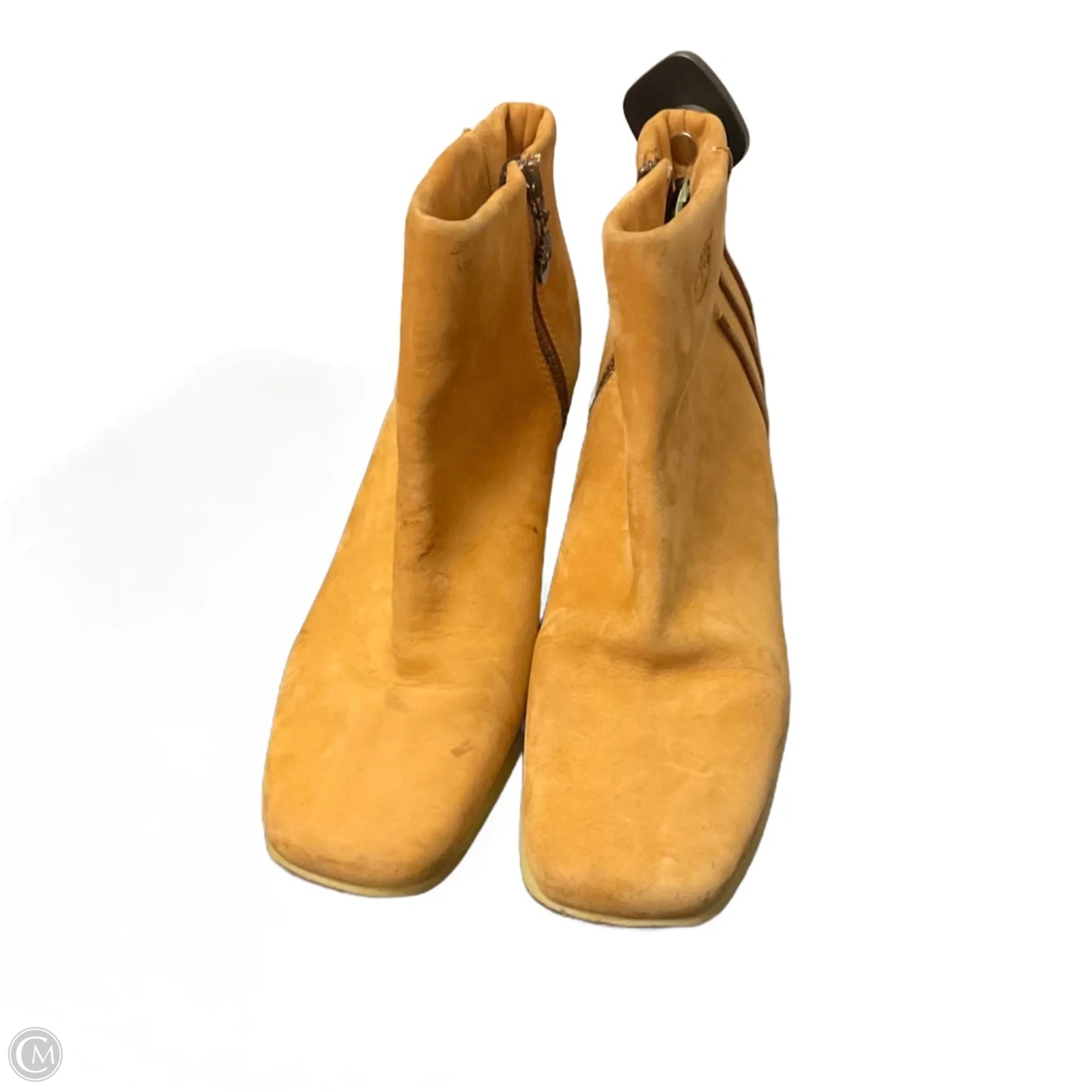 Boots Ankle Heels By Timberland In Tan, Size: 8.5