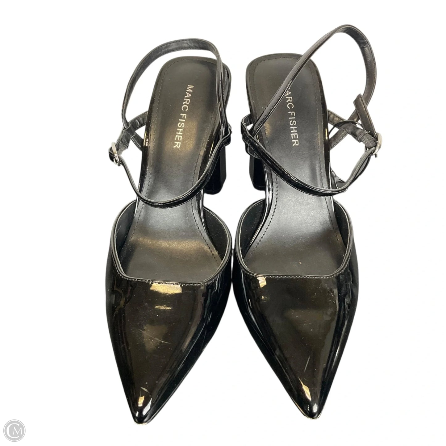 Shoes Heels Block By Marc Fisher In Black, Size: 9