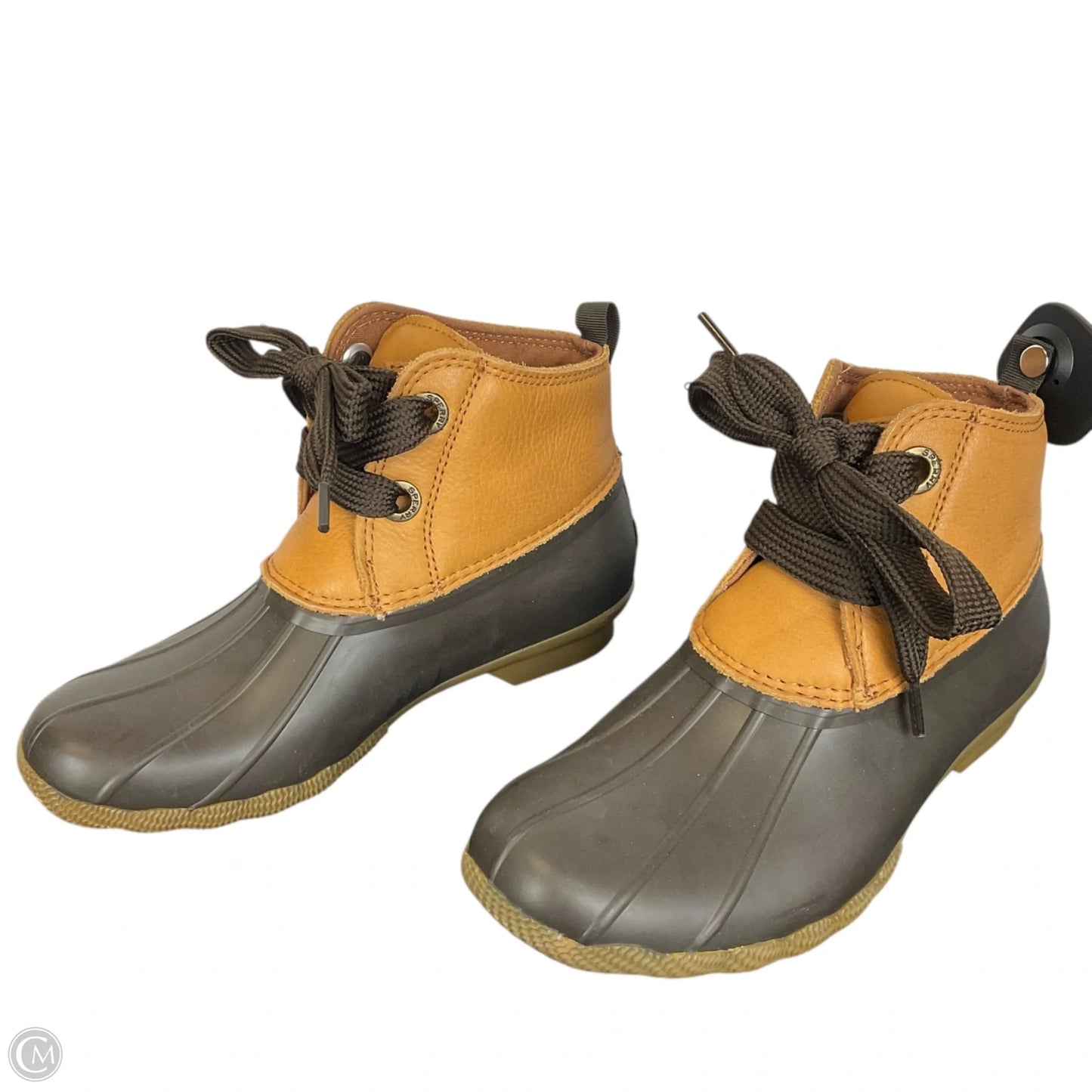 Boots Ankle Flats By Sperry In Brown, Size: 6.5