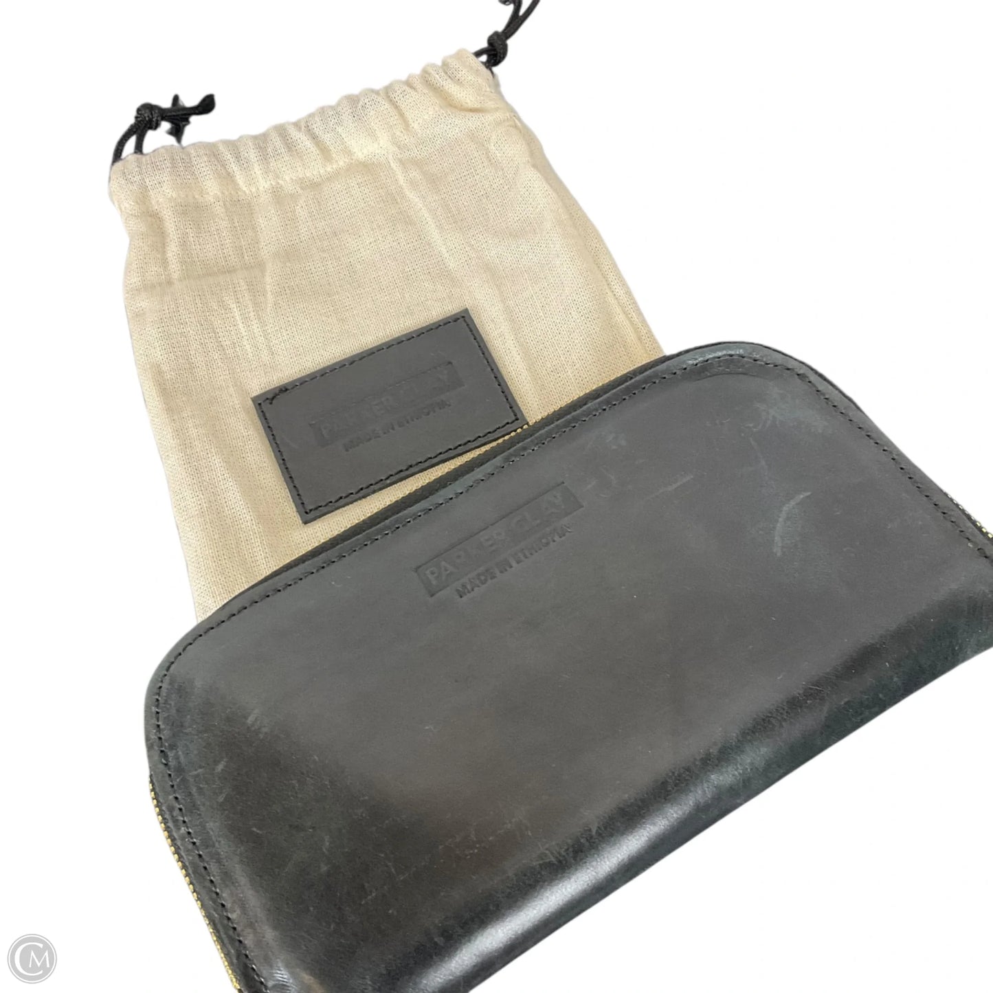 Wallet Leather By Cmc, Size: Large