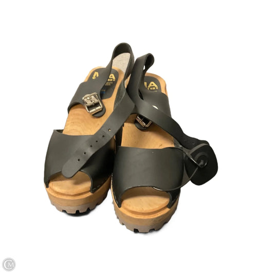 Sandals Heels Block By Mia In Black, Size: 8.5