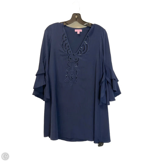 Dress Designer By Lilly Pulitzer In Blue, Size: Xs