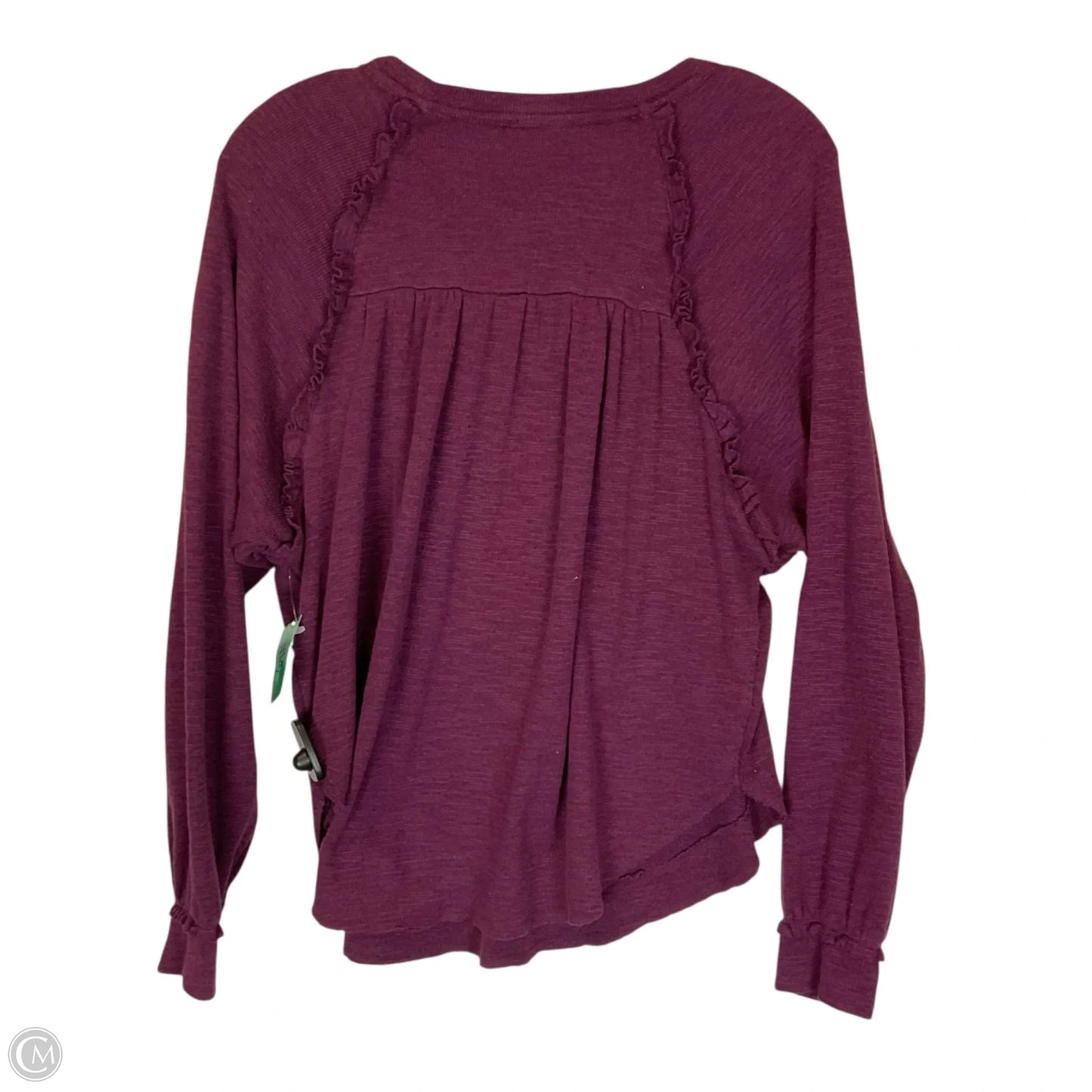 Top Long Sleeve By Pilcro In Purple, Size: S