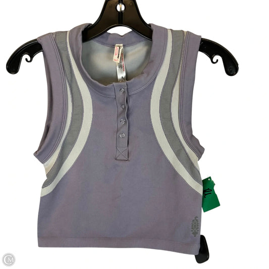 Top Sleeveless By Free People In Purple, Size: M