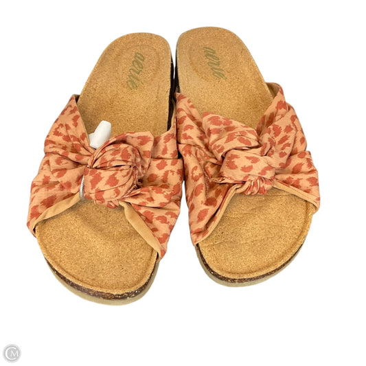 Sandals Flats By Aerie In Pink, Size: 8