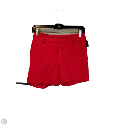 Shorts By Ann Taylor In Red, Size: 4