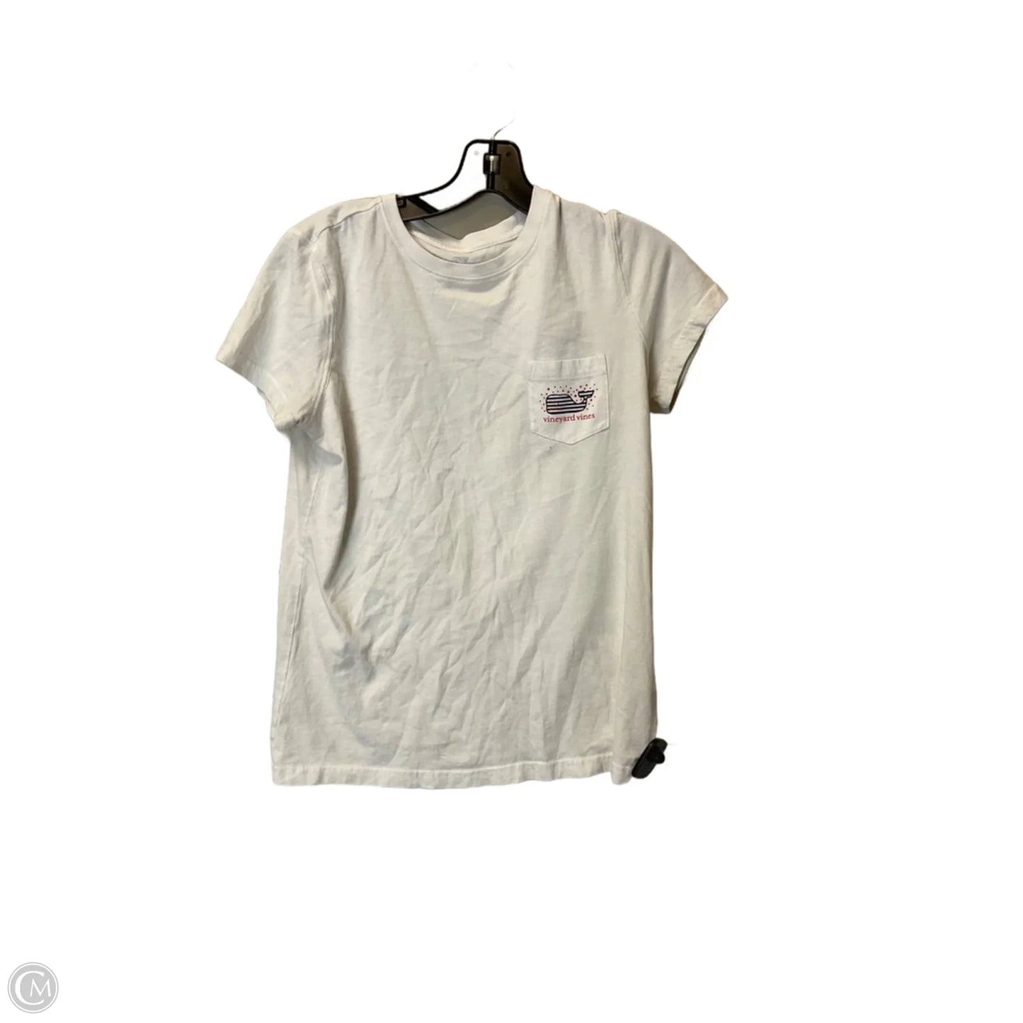 Top Short Sleeve Basic By Vineyard Vines In White, Size: S