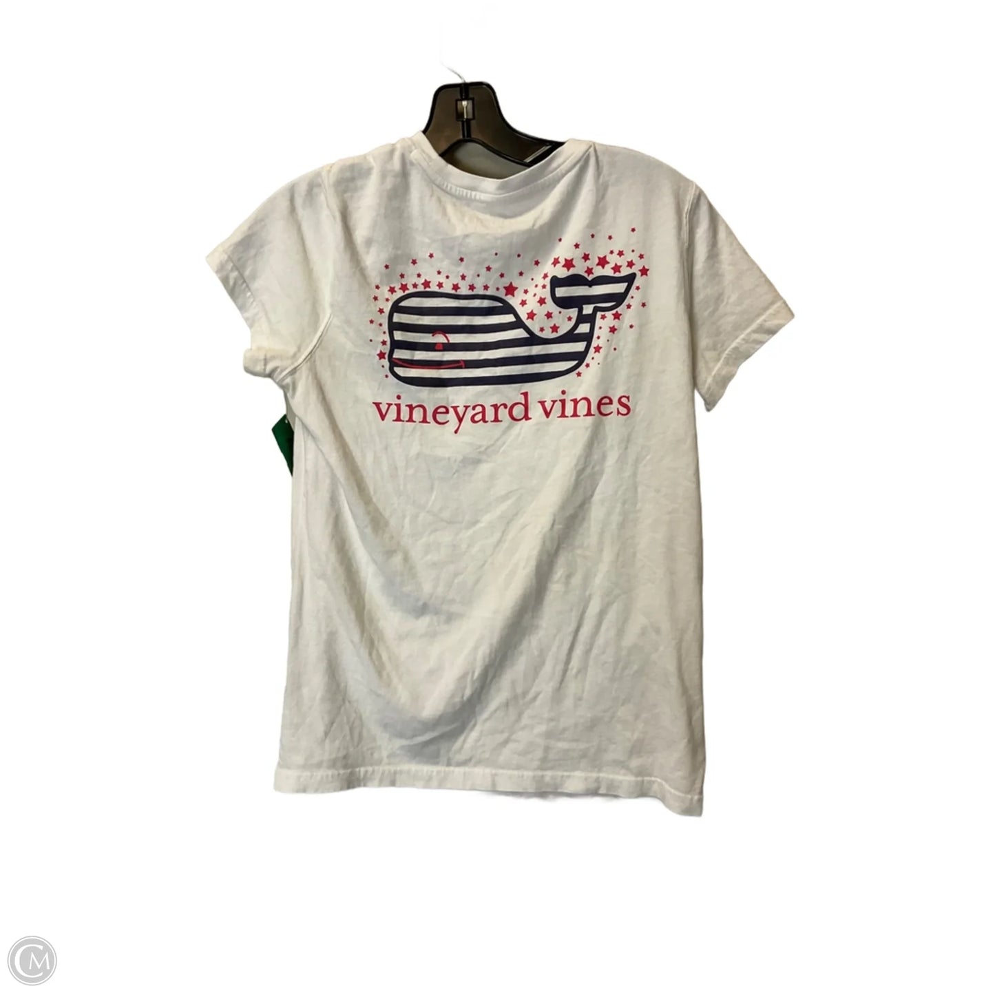 Top Short Sleeve Basic By Vineyard Vines In White, Size: S