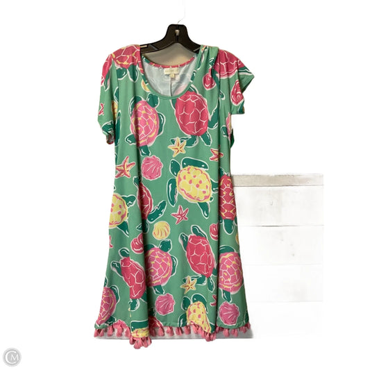 Dress Casual Short By Simply Southern In Green, Size: S