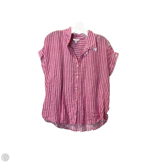Top Short Sleeve By Lucky Brand In Pink, Size: M