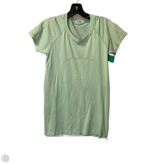 Top Short Sleeve By Lululemon In Grey, Size: S