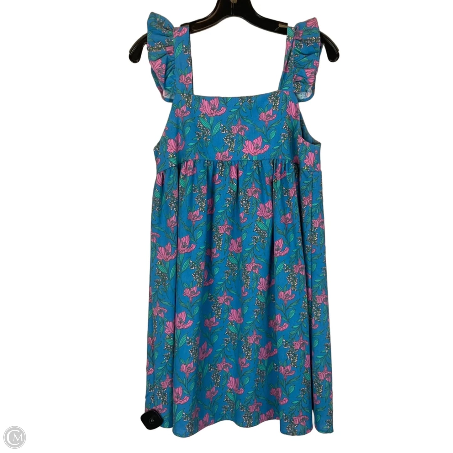 Dress Casual Short By Blu Pepper In Blue, Size: S