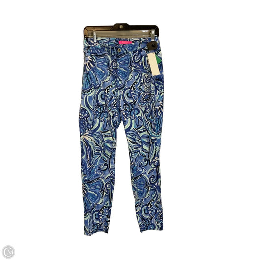 Pants Designer By Lilly Pulitzer In Blue, Size: 6