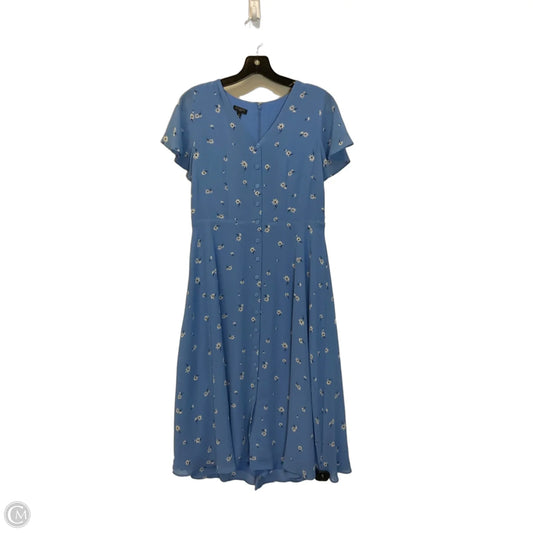 Dress Casual Maxi By Talbots In Blue, Size: 4