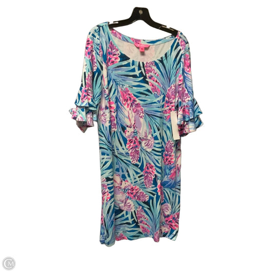 Dress Designer By Lilly Pulitzer In Blue, Size: L