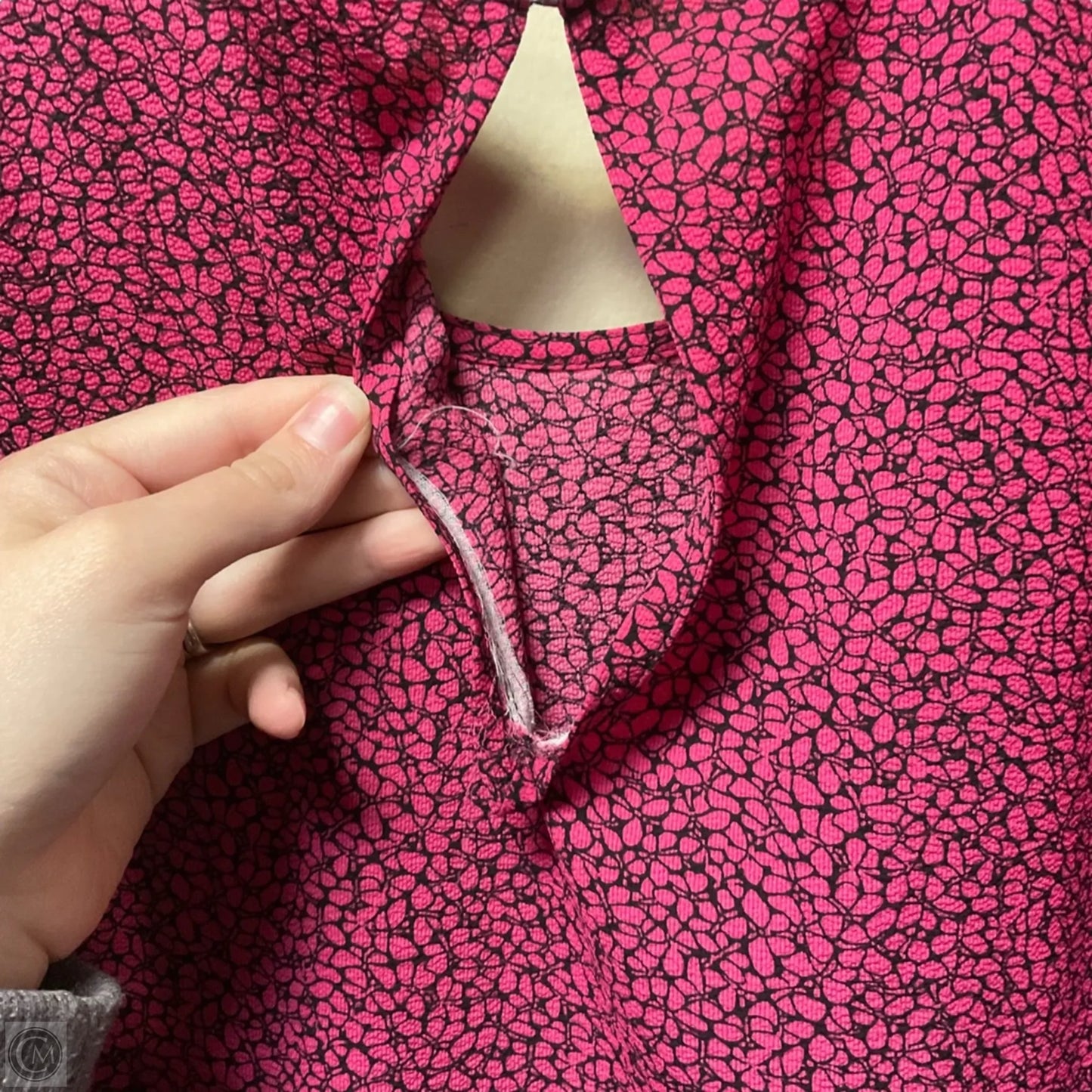 Top Short Sleeve By Michael By Michael Kors In Pink, Size: L