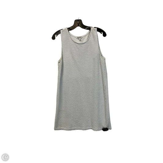 Dress Casual Short By Green Envelope In Blue & White, Size: M