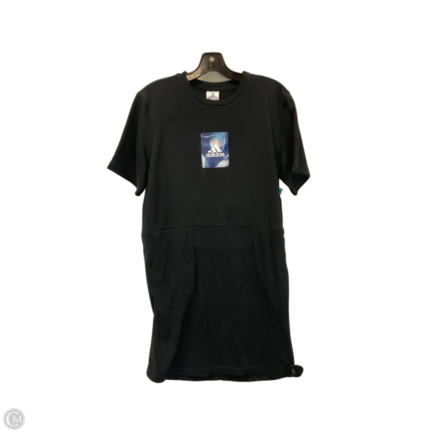 Athletic Dress By Adidas In Black, Size: S