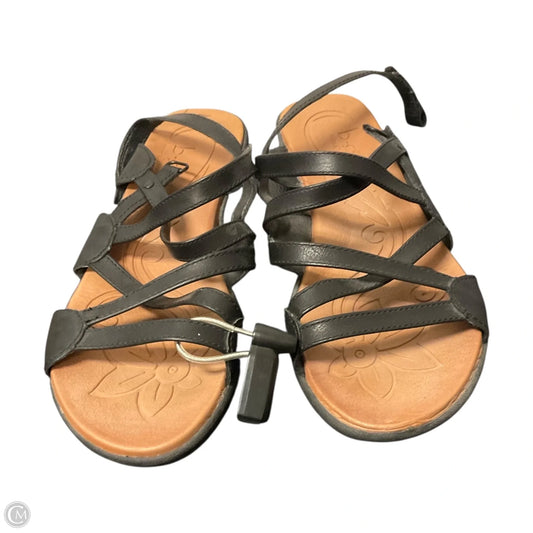 Sandals Flats By Boc In Black, Size: 9.5